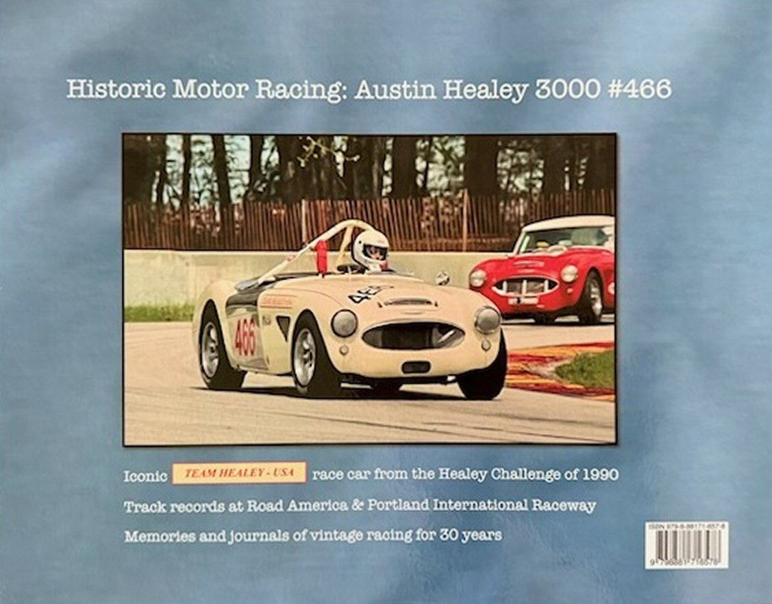 OK to Race book back cover
